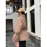 Куртка с кулисой на талии