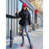 Куртка с кулисой на талии