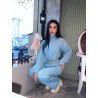 Твидовый костюм шортами
