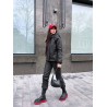 Тёплый костюм из голографической плащевки