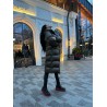 Длинный тёплый пуховик