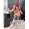 Дутая куртка - зефирка из бархата на подкладе
