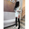 Твидовый костюм шортами