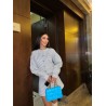 Костюм в стиле Шанель гусиная лапка