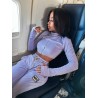 Твидовый костюм шортами