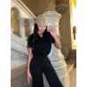 Костюм - брюки кюлоты и поло
