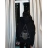 Удобное худи oversize с украшением