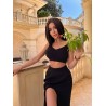 Твидовый костюм шортами