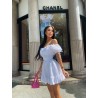 Твидовый костюм шортами