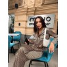 Твидовый костюм шортами