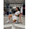 Твидовый костюм шортами