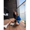 Твидовый костюм шортами