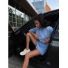 Твидовый костюм шортами