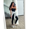 Комбинезон на тонких бретелях 8248