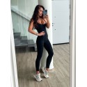 Комбинезон на тонких бретелях 8248