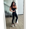 Комбинезон на тонких бретелях 8248