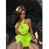 Твидовый костюм шортами
