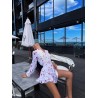 Комбинезон с отделкой из кружева