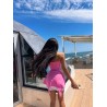 Твидовый костюм шортами
