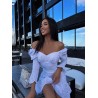 Твидовый костюм шортами