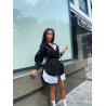 Твидовый костюм шортами