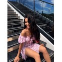 Твидовый костюм шортами