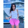 Твидовый костюм шортами
