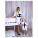 Платье детское Бантики familylook 10739