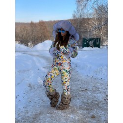 Зимний комбинезон Family Look взрослый 11213