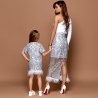 Юбка взрослая Family Look с перьями страуса 11230